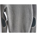 100% Wool Long Sleeve Pullover Man Sweater